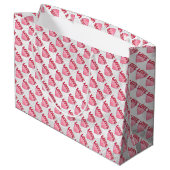 Grand Sac Cadeau Love Heart Motif (Dos Angle)