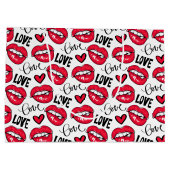 Grand Sac Cadeau Love Red Lips (Dos)