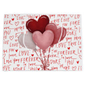 Grand Sac Cadeau Love Vibes Large Gift Bag (Devant)