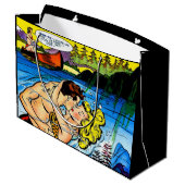 Grand Sac Cadeau Lovers Ocean Romance Comics Vintages (Dos Angle)