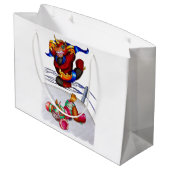 Grand Sac Cadeau Luchadores (Dos Angle)