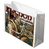 Grand Sac Cadeau Luchon, Mucha (Devant Angle)