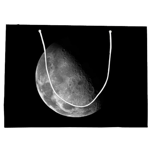 Grand Sac Cadeau Lune (Dos)