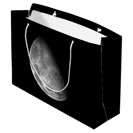 Grand Sac Cadeau Lune (Dos Angle)