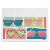 Grand Sac Cadeau Lunettes de soleil (Devant)