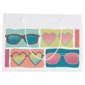 Grand Sac Cadeau Lunettes de soleil (Dos)