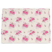 Grand Sac Cadeau Luxe floral (Devant)