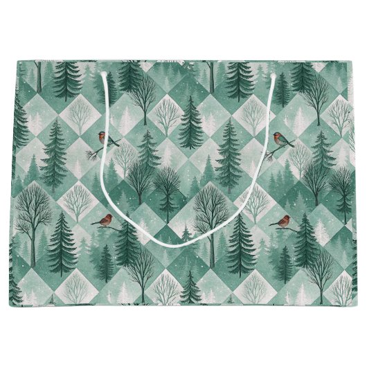 Grand Sac Cadeau Luxurious Holiday Gift Bag (Devant)