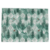 Grand Sac Cadeau Luxurious Holiday Gift Bag (Dos)