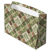 Grand Sac Cadeau Luxurious Holiday Gift Bag (Dos Angle)