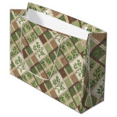 Grand Sac Cadeau Luxurious Holiday Gift Bag (Devant Angle)