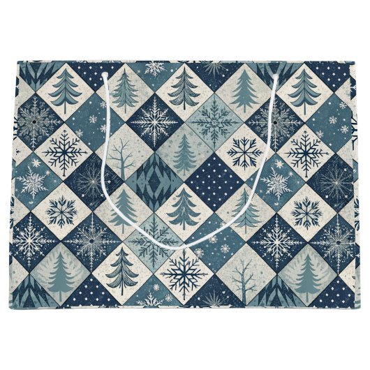 Grand Sac Cadeau Luxurious Holiday Gift Bag (Devant)