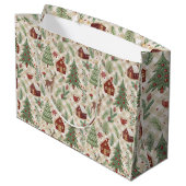 Grand Sac Cadeau Luxurious Holiday Gift Bag (Dos Angle)