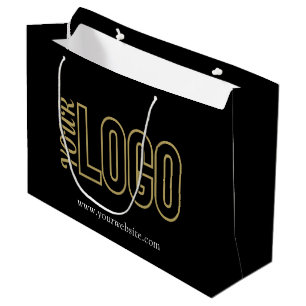 Grand Sac Cadeau Magasin de gros papier customisé avec logo de l'en