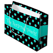 Grand Sac Cadeau Magasin De Papier Pleaser (Devant Angle)