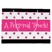 Grand Sac Cadeau Magasin de papier super doux (Dos)