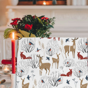 Grand Sac Cadeau Magic Winter Wonderland