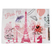 Grand Sac Cadeau Magie de Paris (Devant)