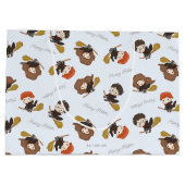 Grand Sac Cadeau Magique HARRY POTTER™ et Hogwarts (Dos)