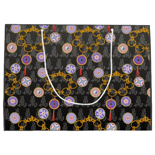 Grand Sac Cadeau Mah Jongg Lady 01 Cadeau (Dos)