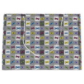 Grand Sac Cadeau Maille (Devant)