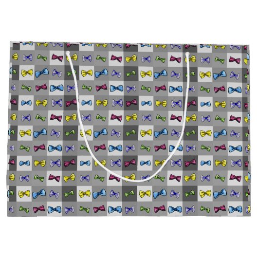 Grand Sac Cadeau Maille (Dos)