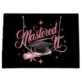 Grand Sac Cadeau Maîtrise Il Maîtrise Diplômé MBA (Devant)