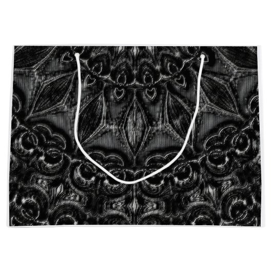 Grand Sac Cadeau Mandala (Devant)