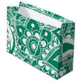 Grand Sac Cadeau Mandala 48 de luxe (Devant Angle)