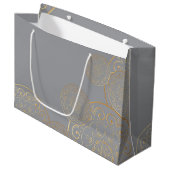 Grand Sac Cadeau Mandala 49 de luxe (Devant Angle)