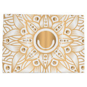 Grand Sac Cadeau Mandala de luxe 11 (Dos)