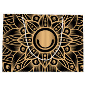 Grand Sac Cadeau Mandala de luxe 12 (Dos)