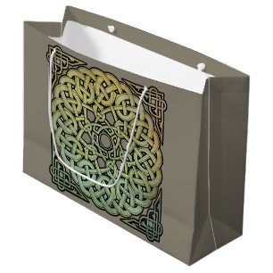 Grand Sac Cadeau Mandala de nouage celtique