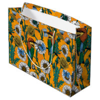 Mangeurs d'abeilles, papillons bleus et marguerite