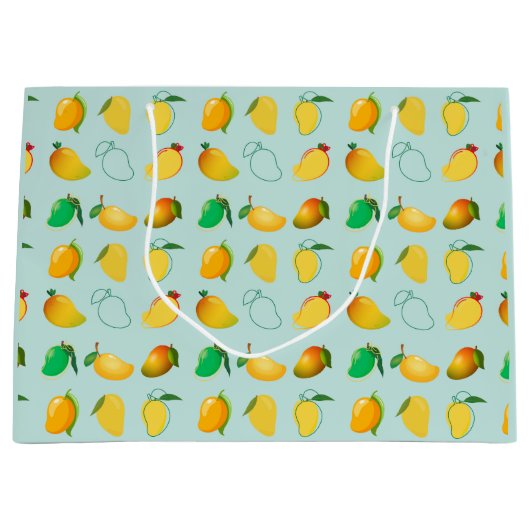 Grand Sac Cadeau Mango frais (Devant)