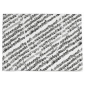 Grand Sac Cadeau Manuscrit de musique de suite de violoncelle de (Devant)