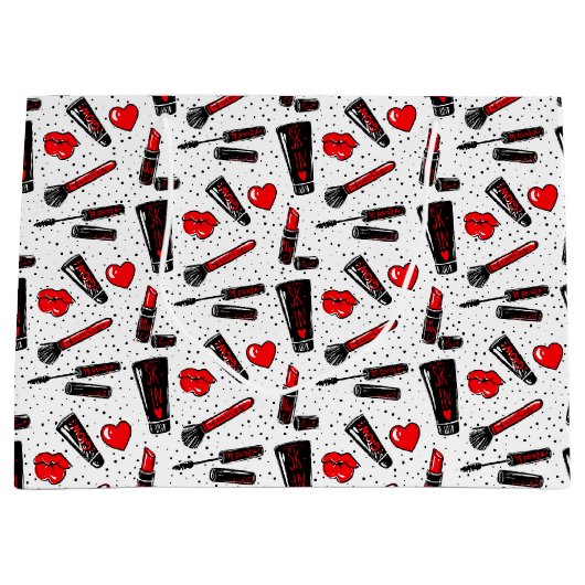 Grand Sac Cadeau Maquillage de beauté (Devant)