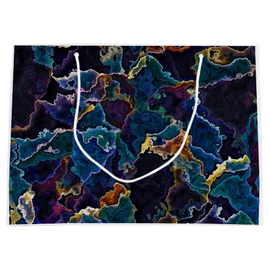 Grand Sac Cadeau Marche à huile (Devant)