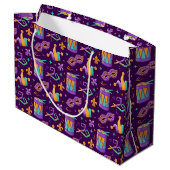 Grand Sac Cadeau Mardi Carnaval Mardi Gras Mardi (Dos Angle)