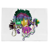 Grand Sac Cadeau Mardi Gras (Dos)