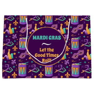 Grand Sac Cadeau Mardi Gras mardi gras Carnaval