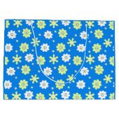 Grand Sac Cadeau Marguerites et étoiles (Dos)