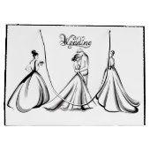 Grand Sac Cadeau Mariage (Dos)