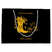 Grand Sac Cadeau Mariage Boots & Bubbly Shower (Dos)