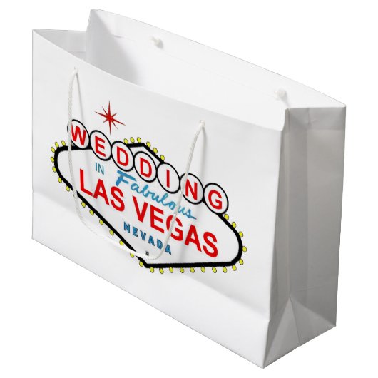 GRAND SAC CADEAU MARIAGE DANS LAS VEGAS CADEAU (Devant Angle)