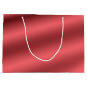 Grand Sac Cadeau Mariage élégant de satin de beau rose (Dos)