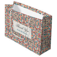 Mariage mandala géométrique en treillis marocain