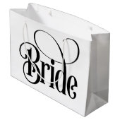 Grand Sac Cadeau Mariée (modèle 3) (Dos Angle)