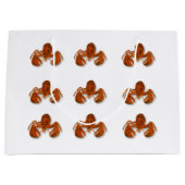 Grand Sac Cadeau Maritime Lobster (Devant)