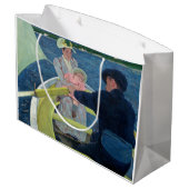 Grand Sac Cadeau Mary Cassatt - La fête de la navigation (Dos Angle)